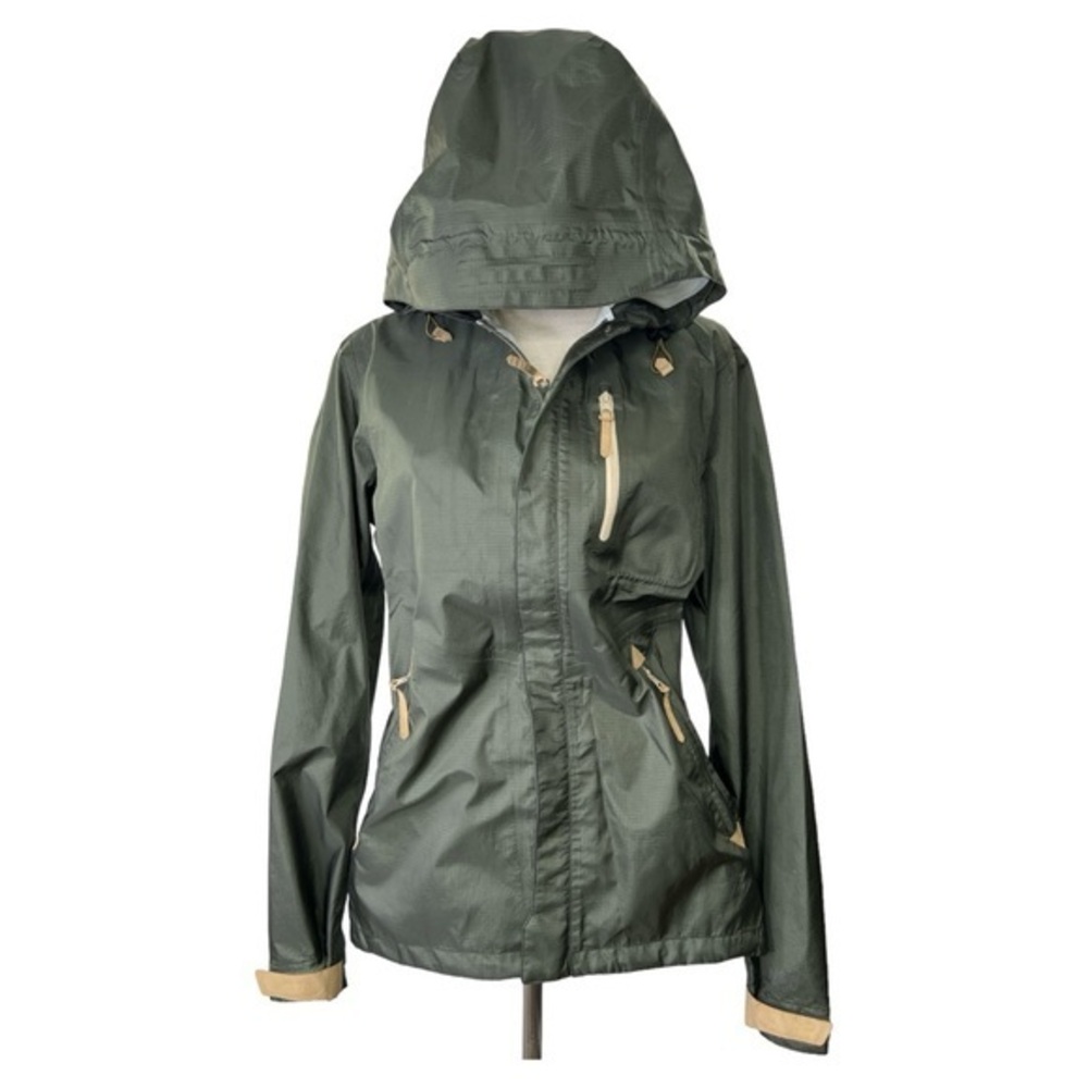 NIKE FISHTAIL PARKA KHAKI GREEN SZ S